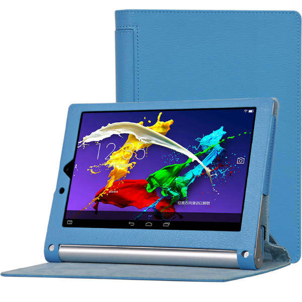Folding Stand PU Leather Case for Lenovo YOGA Tablet 2 1050F
