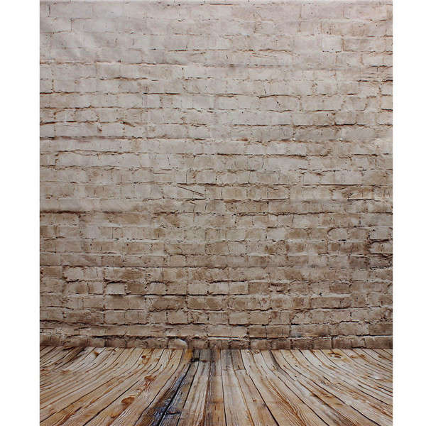 1.5 x 2.1m Brick Wall Vinyl Studio Photography Backdrop Photo Background