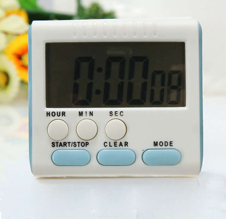 Magnetic LCD Digital Kitchen Cooking Timer Alarm Count Up Down
