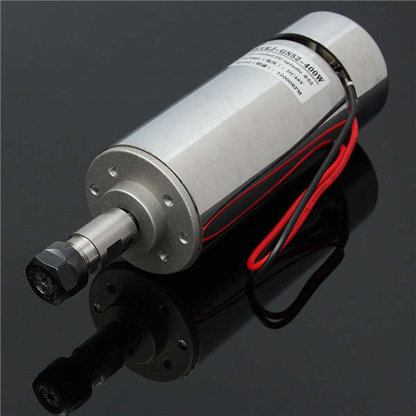 400W DC 12V-48V 12000rpm Air Cooled Spindle Motor Engraving Milling
