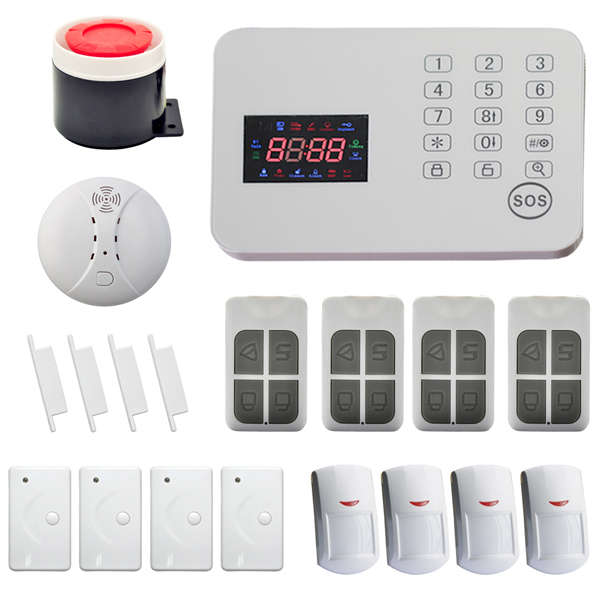 YA-701-GSM-4 GSM Wireless Home Intelligent Alarm System GSM850/900/1800/1900MHz