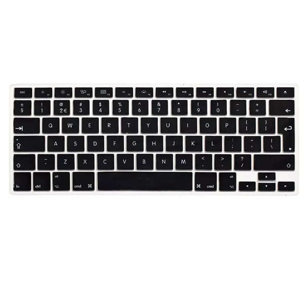 Translucent Colorful Silicone Keyboard Protective Film For Macbook13.3 15.4 European Version Englis