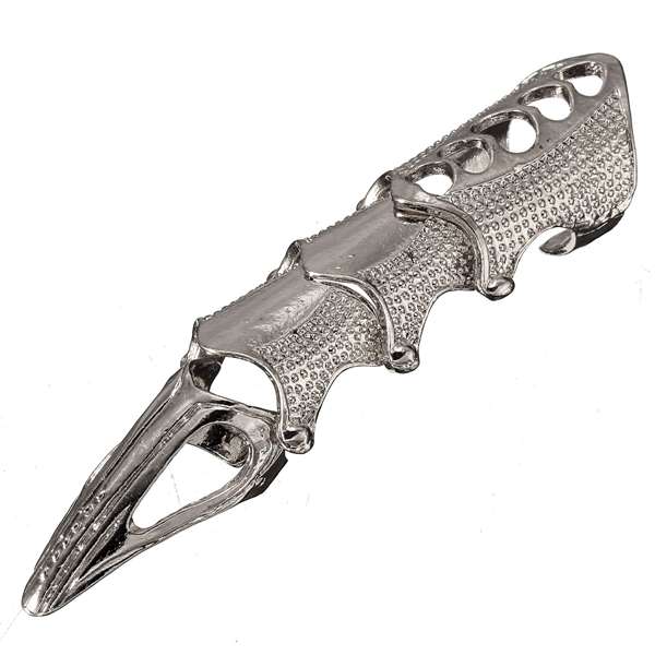 Punk Vintage Armor Joint Knuckle Metal Full Finger Rings