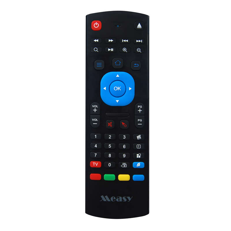 MEASY GP811 2.4G QWERTY Wireless Air Smart Mouse Handhold Keyboard with Infrared Remote Learning For