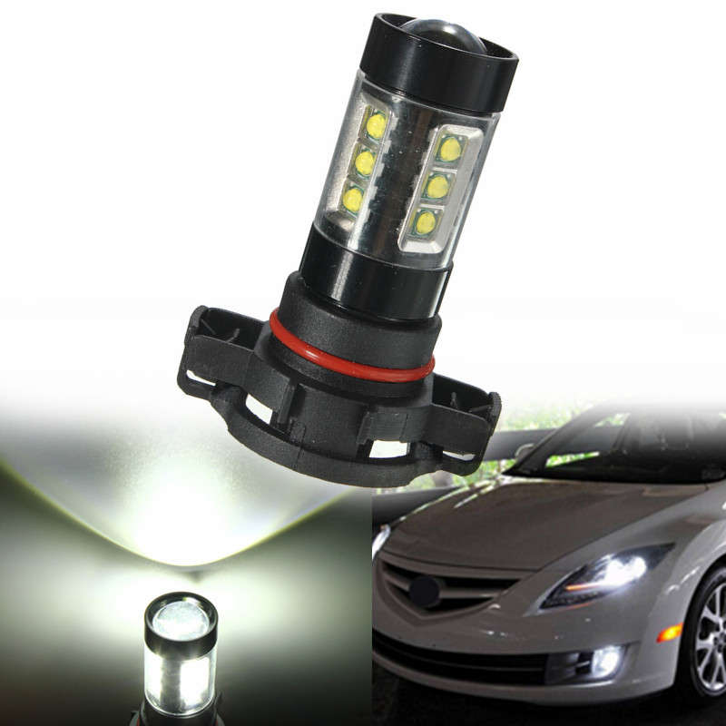 5202 H16 PS24W High Power 80W White 6000k Fog Light Projector LED