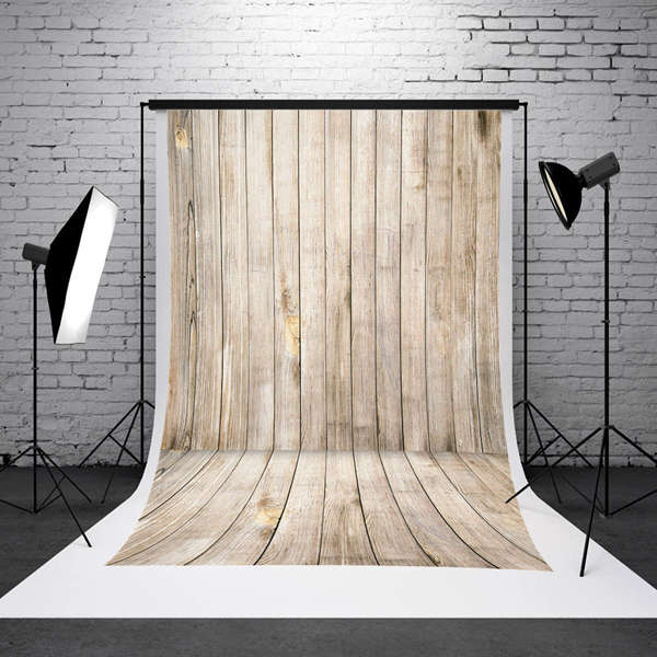 5x7FT Photo Studio Wooden Floor Photography Baby Background Photography Backdrop Props
