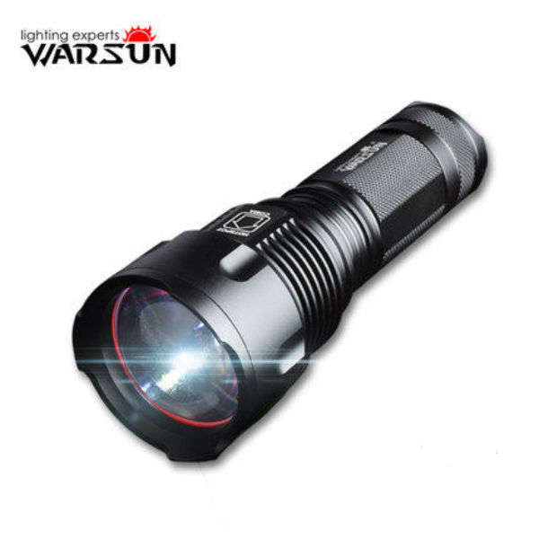 Warsun X65 XM-L T6 3Modes 1200LM Zoomable LED Flashlight