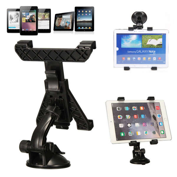 Car Holder Suction Cup Mount Universal Tablet Stand Holder For 7-10.1 inch iPad Air Samsung Tablets