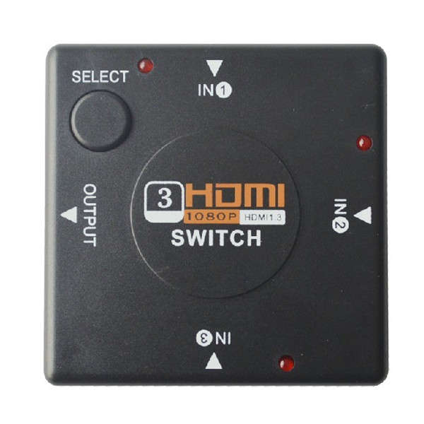 3 Port HDMI Switch Switcher Splitter for HDTV 1080P PS3