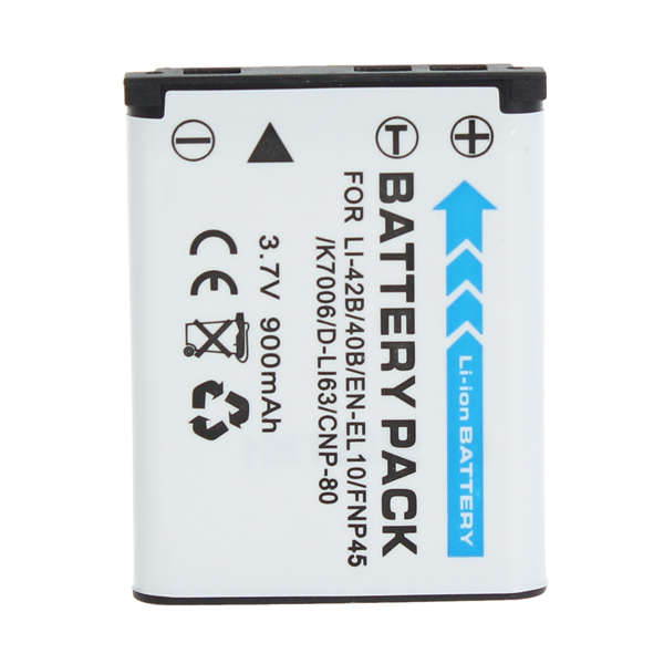 LI-42B Rechargeable 900mAh 3.7V Li-ion Protected Battery for OLYMPUS