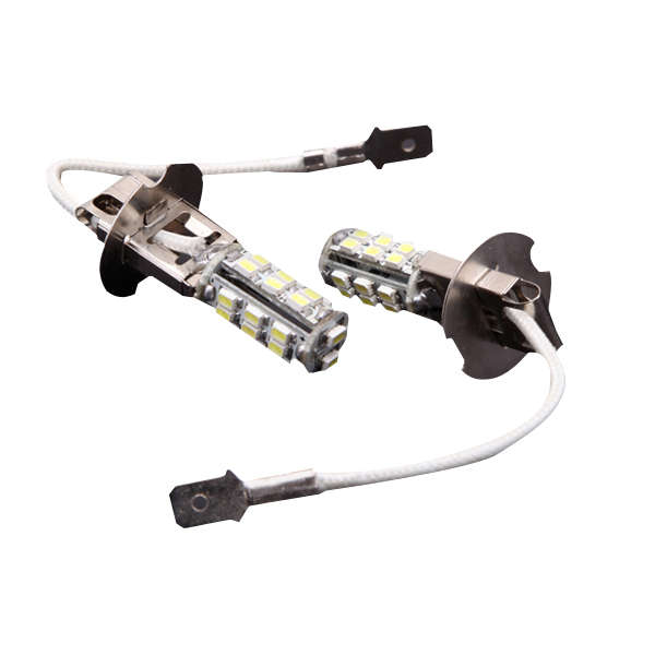 Car H3 3528 SMD 26 LED Head Light Headlight Bulb Lamp New