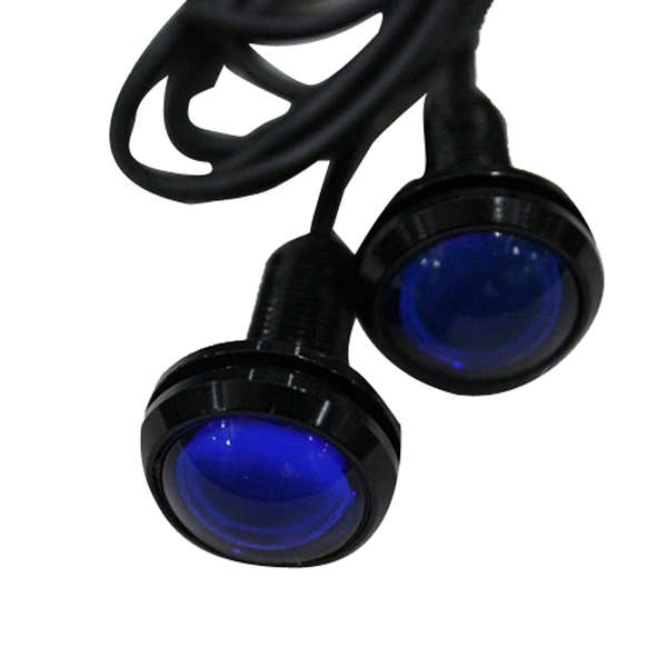 23mm Car LED Daytime Running Light Reversing Lamp Spotlight 9W