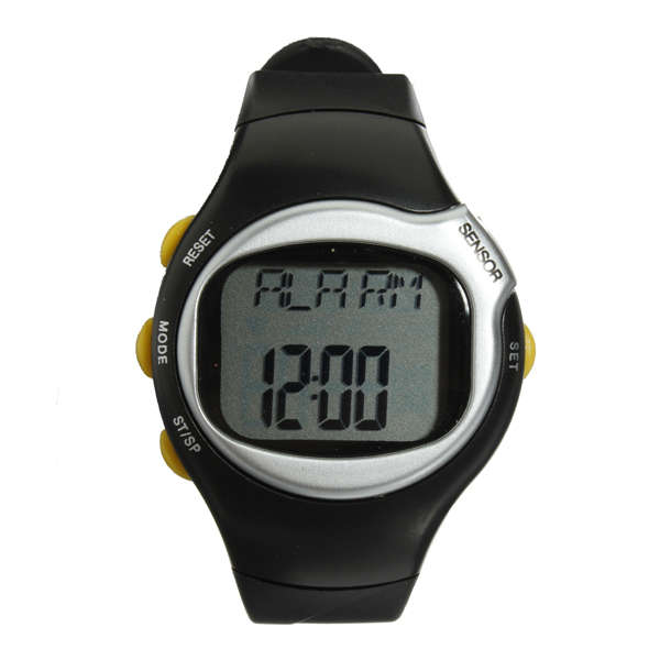 Pulse Heart Rate Monitor Calories Counter Fitness Wrist Watch