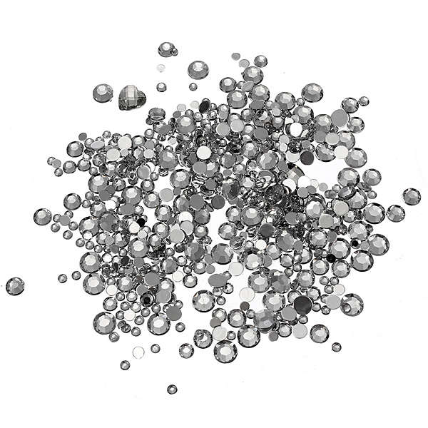 600pcs Different Size Crystal Rhinestones Nail Art Decoration