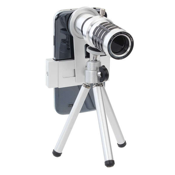 12X Universal Zoom Lens Tripod Camera Telescope For Mobile Phone