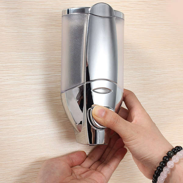 ABS Wall Mounted Soap Sanitizer Shampoo Dispenser