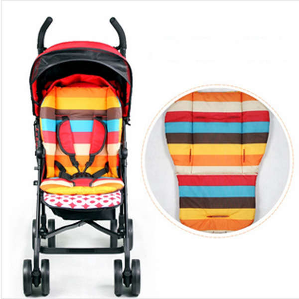 Baby Stroller Cushion Waterproof Baby Seats Stroller Pad Colorful