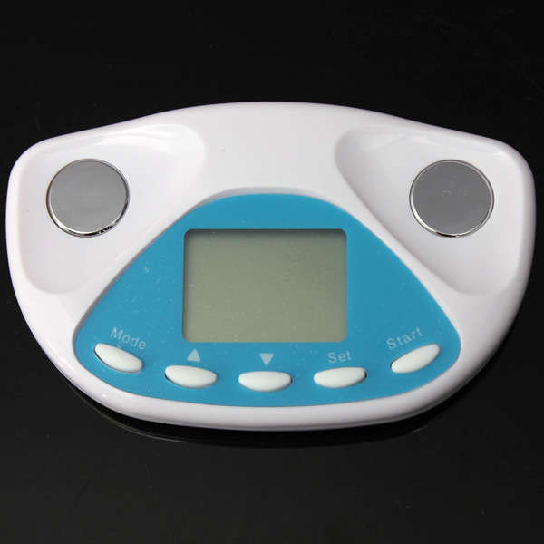 Digital LCD Body Fat Analyzer Monitor Meter BMI Weight Loss Calculator