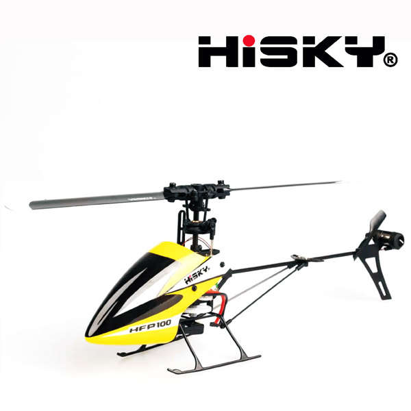Hisky HFP100 V2 4CH 6 Axis Gyro Flybarless RC Helicopter BNF