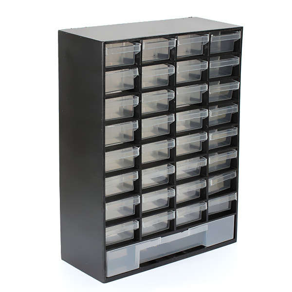 Tools Small Gadgets Storage Cabinet Organizer Box with 33 Drawers