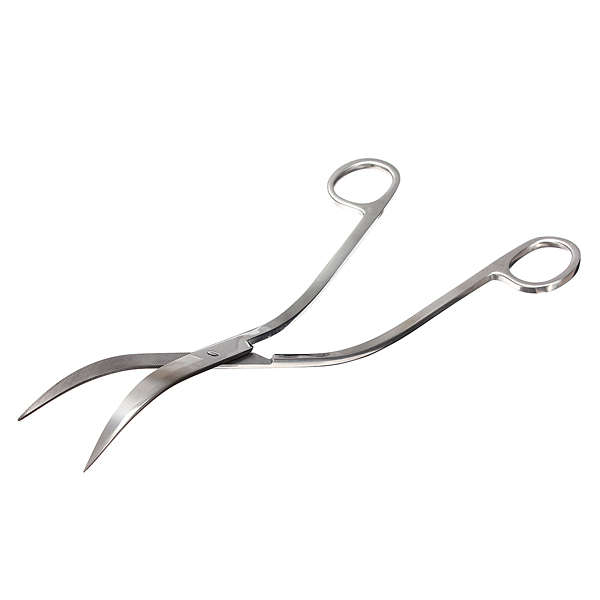 Aquarium Stainless Steel Aquatic Plants Wave Scissors For Fish Tank