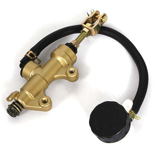 Motorcycle Dirt Pit Atv Rear Foot Brake Master Cylinder Reservoir