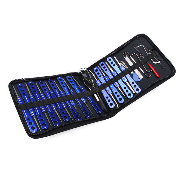 H&H 30-in-1 Lock Picks Tools Set Lock Opener Locksmith Picking