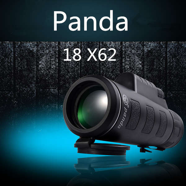 Panda Camping Hiking Traveling 18X62 Portable Monocular Telescope