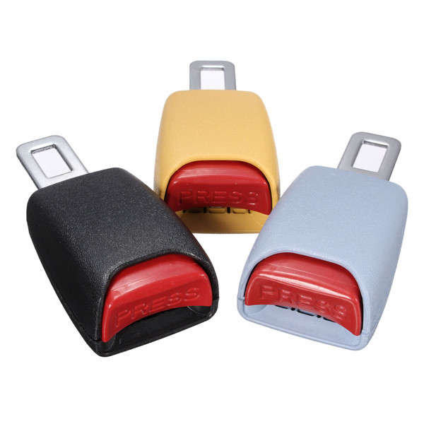 Car Auto Vehicle Seat Belt Insert Extender Safe Buckle Clip Stopper