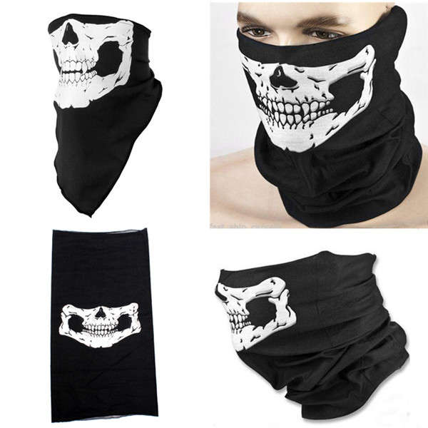 Skull Ghost Face Mask Biker Multi Halloween Party Mask *Free Shipping