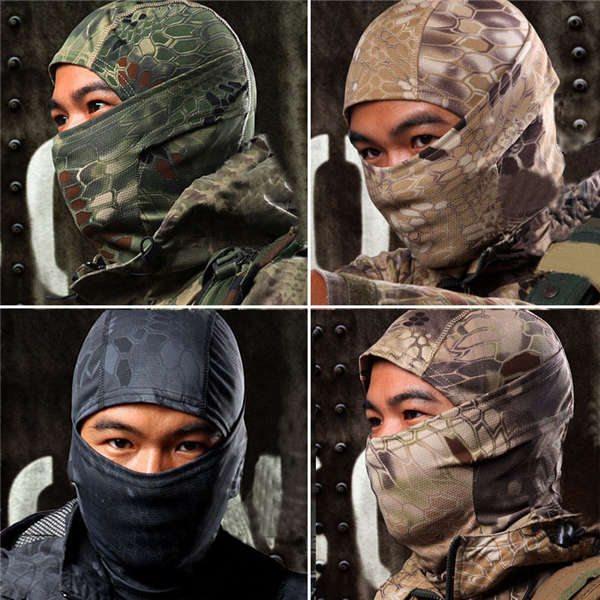 16 X Outdoor Tactical Balaclava Full Face Mask Airsoft Multi Colors