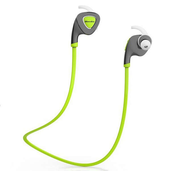 Bluedio Q5 Mic Waterproof Bluetooth Stereo Earbuds Wireless Headphone
