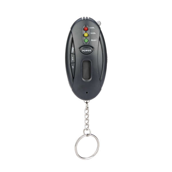 Portable Mini Keychain Alcohol Tester LED Alcohol Testing