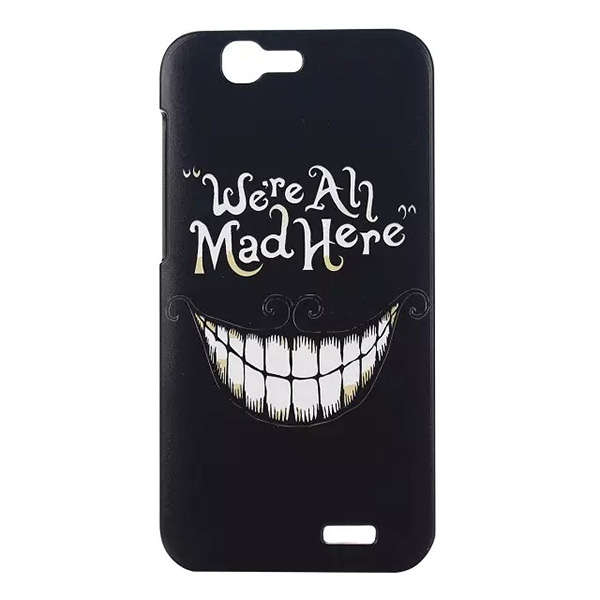 Colored Pattern PC Back Hard Case Cover For Huawei Ascend G7