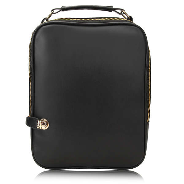 Vintage Candy Color PU Leather Women Handbags Shoulder Bags Backpack