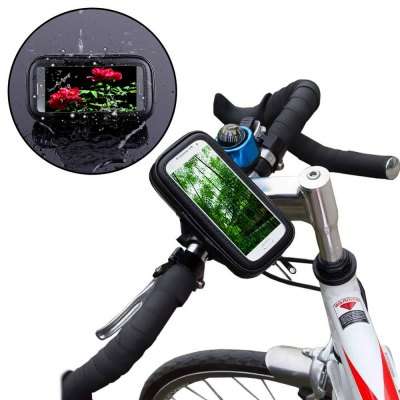 Waterproof Rotating Bicycle Bike Mount Handle Bar Holder Case For Apple iPhone