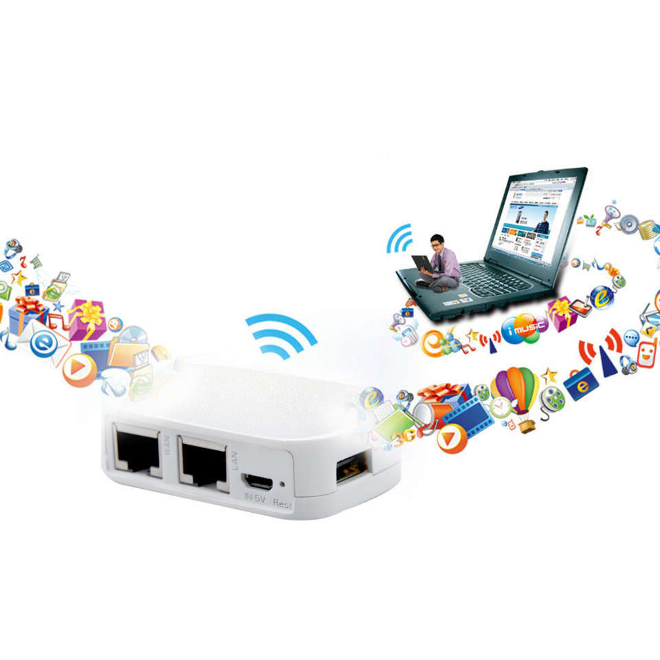 NEXX WT3020H 300M Portable Mini Router 802.11n AP Repeater Client Bridge Wireless Router