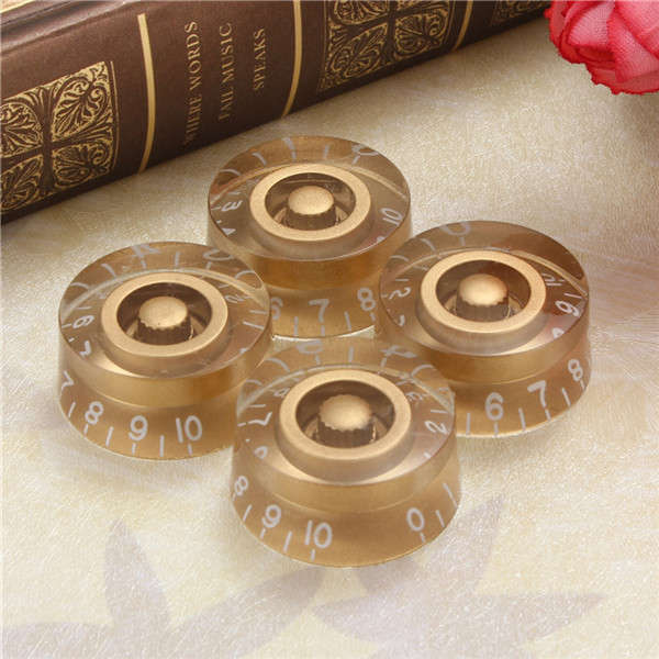 Gold Speed Control Knobs Set Volume Tone For Gibson Les Paul Electric Guitar