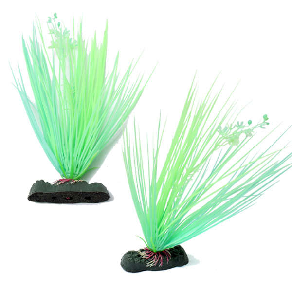 Aquarium Fish Tank Glowing Artificial Plant Grass Fish Tank Simulation Plants