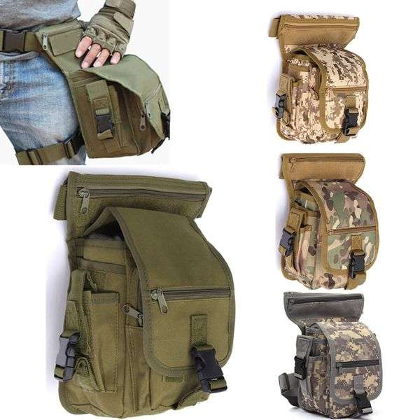 Fishing Bag Waist Bag Fishing Tackle Bag Tactical Military Tactical Belt Pouch Bag