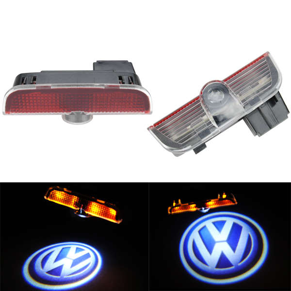 Cree 5W LED Door Welcome Emblems Light With Car Logo for Volkswagen Special