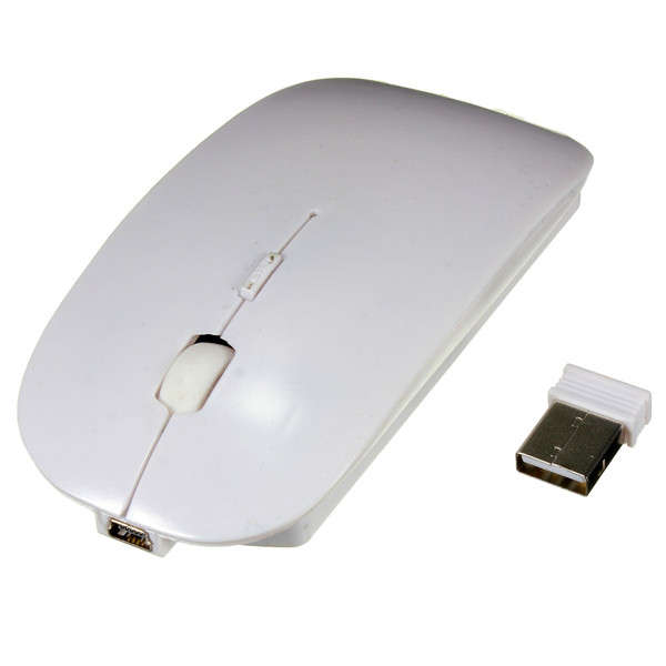2.4Ghz Slim Rechargeable 1200 DPI 4D Wireless Mouse