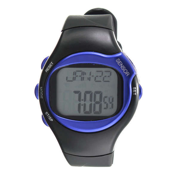 Unisex Stylish Health Measure Calories Heart Rate Pulse Meter Sport Watch