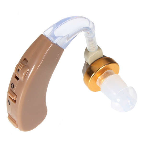 F-138 Adjustable Tone Digital Hearing Aid Behind Ear Sound Amplifier
