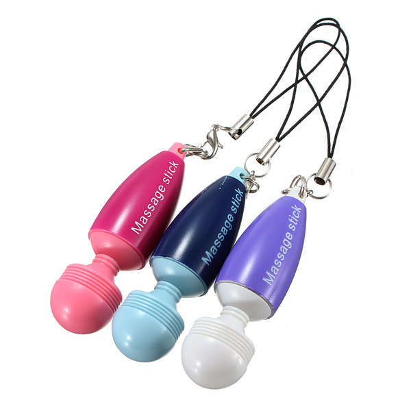 Mini Key-Chain Homedics Handheld Portable Stick Vibrate