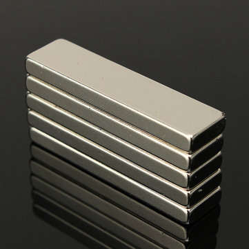 5pcs N35 Strong Block Cuboid Magnets Rare Earth Neodymium 40x10x4 mm