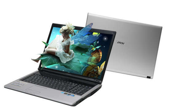 MSi EX723 17" LCD 4GIG MEMORY BLUETOOTH NVIDA GEFORCE GRAPHICS AND MUCH MORE....