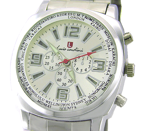 ** Read B4 Bidding ** Luis Cardini Flashing Light Watch