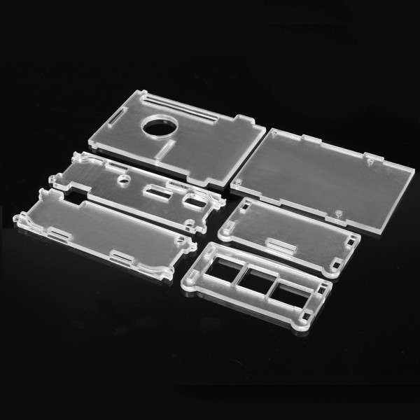 3.5 Inch 320 X 480 TFT LCD Display Touch Board For Raspberry Pi 2 Raspberry Pi 3 Model B With Case