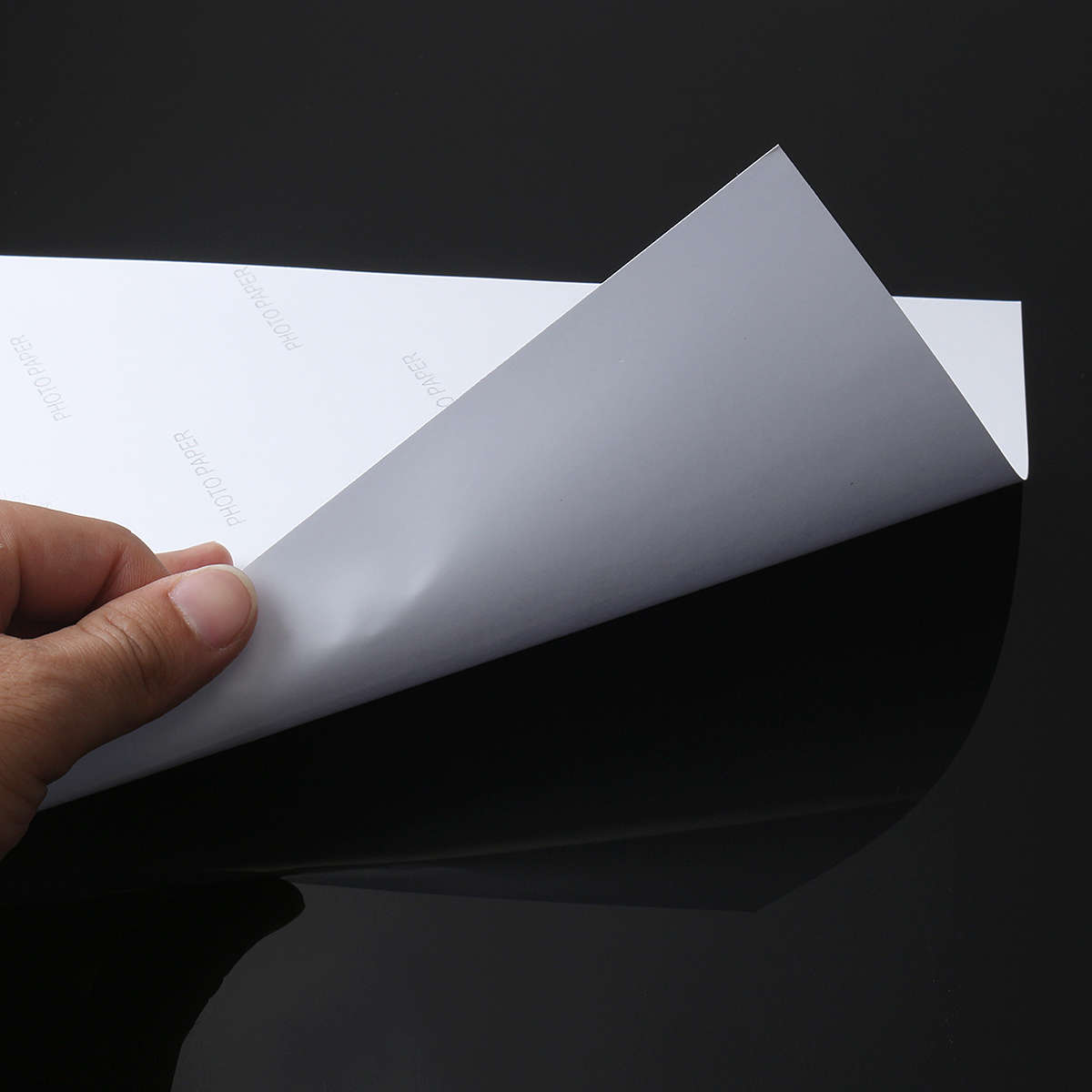 50Pcs Waterproof A4 Self Adhesive Glossy Paper Sticker for Photographic Photo Inkjet Printer Paper